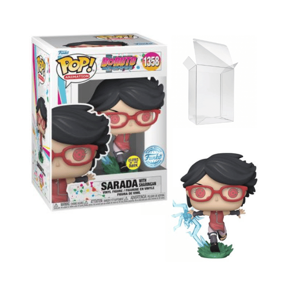 Funko Pop! Boruto Naruto Next Generations - Sarada with Sharingan #1358 Glow in the Dark