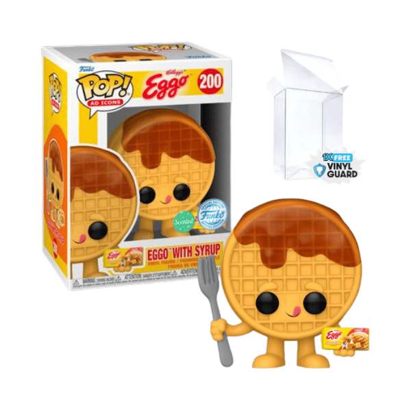 Funko Pop! Kellogg's - Eggo Waffle with Syrup #200 Scented Exclusive