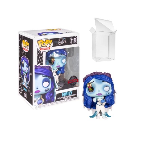 Funko Pop! Corpse Bride - Emily with Maggot Diamond Glitter #1120 Exclusive