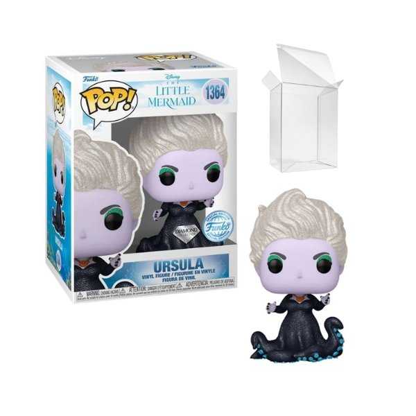 Funko Pop! Disney The Little Mermaid (2023) - Ursula Diamond Glitter #1364 Diamond Collection Exclusive