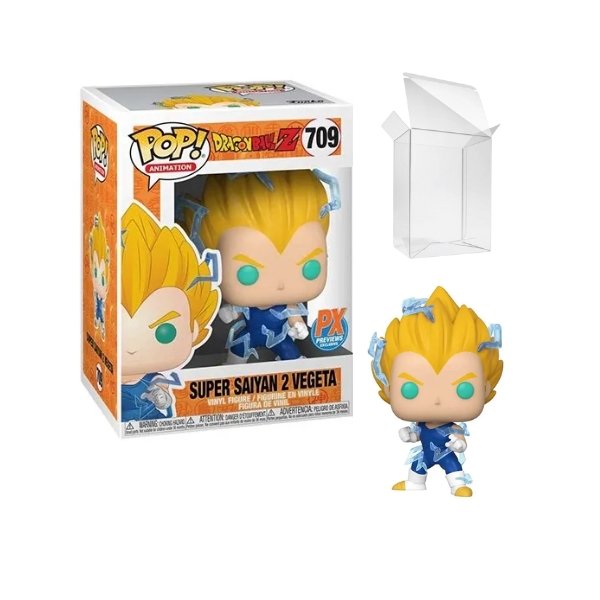 Funko Pop! Dragon Ball - SuperSaiyan 2 Vegeta GITD #709