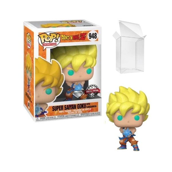 Funko Pop! Dragon Ball Z - SSGoku w. Kamehameha #948 Special Edition Diamond