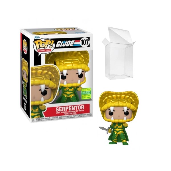 Funko Pop! G.I. Joe - Serpentor #107 - 2022 San Diego Comic-Con Exclusive