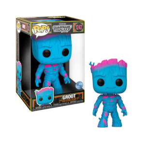 Funko Pop! Guardians of the Galaxy Vol. 3 - Groot #1242 Blacklight Exclusive 10 Jumbo