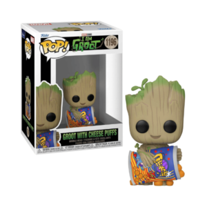 Funko Pop! I Am Groot (2022) - Groot with Cheese Puffs #1196