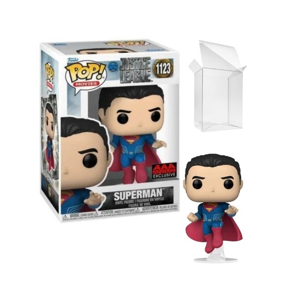 Funko Pop! Justice League - Super Man #1123 AAA Anime Exclusive