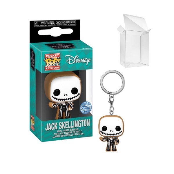 Funko Pop! Keychain: Disney Jack Skellington Special edition