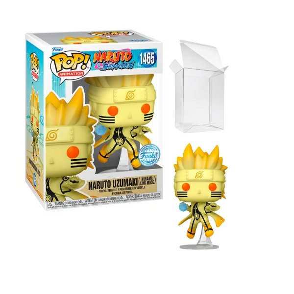 Funko Pop! Naruto Shippuden - Naruto Uzumaki (Kurama Link Mode) #1465 Exclusive