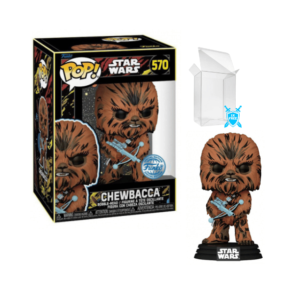 Funko Pop! Star Wars - Chewbacca #570 Retro Series Exclusive