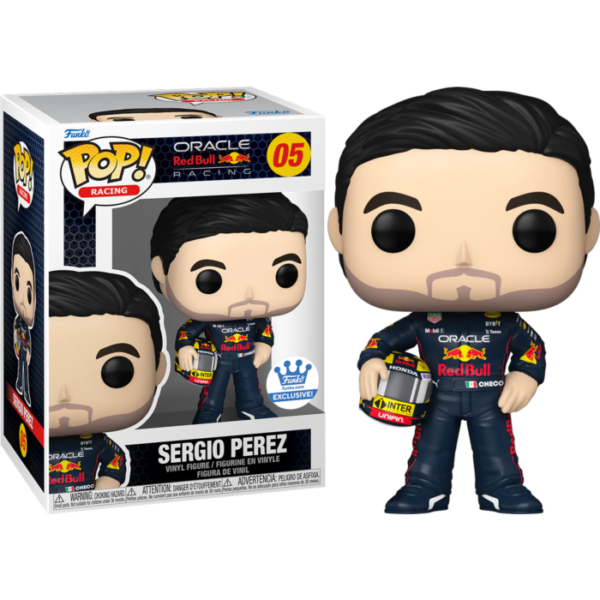 Funko Pop! Formule 1 F1 - Sergio Perez with helmet 05 - Exclusive