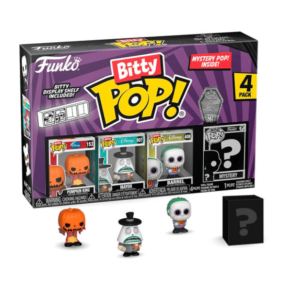 Funko Bitty Pop! NBX Night Before Christmas - Pumpkin Jack