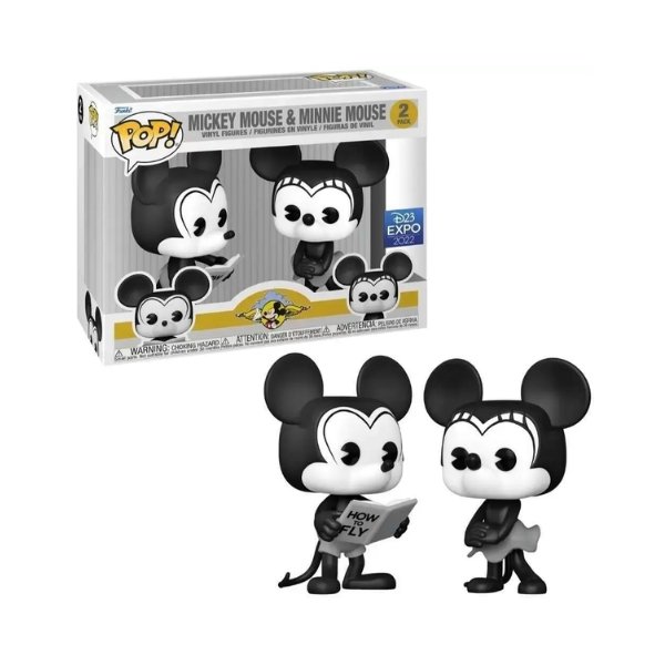 Funko Pop! 2-pack: Disney - Mickey & Minnie Special Edition Exclusive