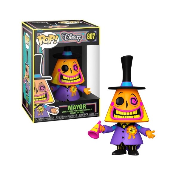 Funko Pop! Disney - The Nightmare Before Christmas - Mayor Blacklight #807