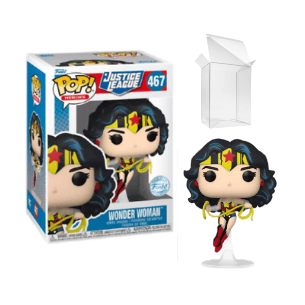 Funko Pop! Heroes: Justice League - Wonder Woman Exclusive