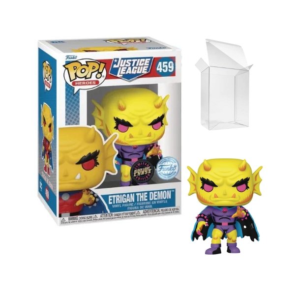 Funko Pop! Justice League - Etrigan the Demon Exclusive BLACKLIGHT CHASE