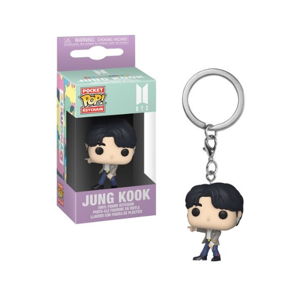 Funko Pop! Keychain: BTS - Jung Kook (Dynamite) Exclusive