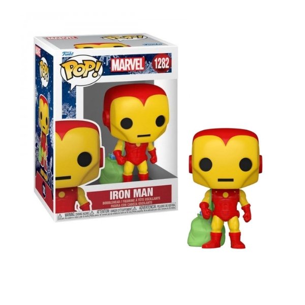 Funko Pop! Marvel Holliday - Iron man (with bag)