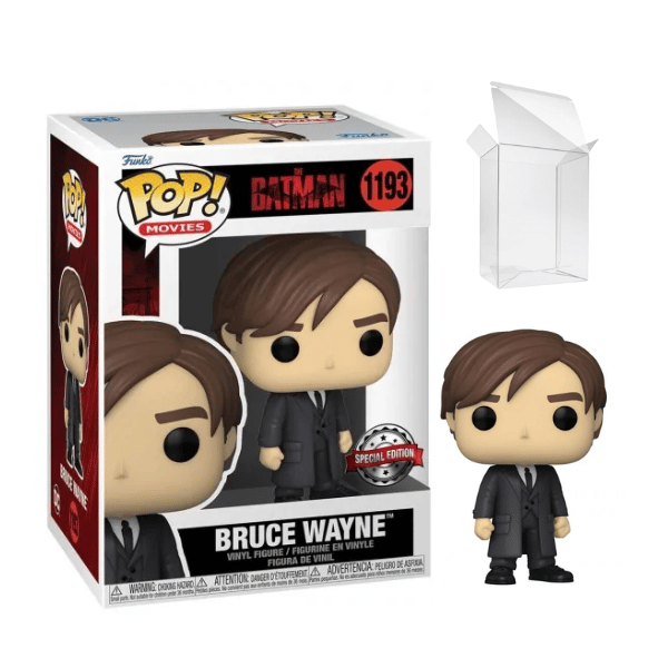 Funko Pop! Movies: The Batman (2022) - Bruce Wayne Exclusive