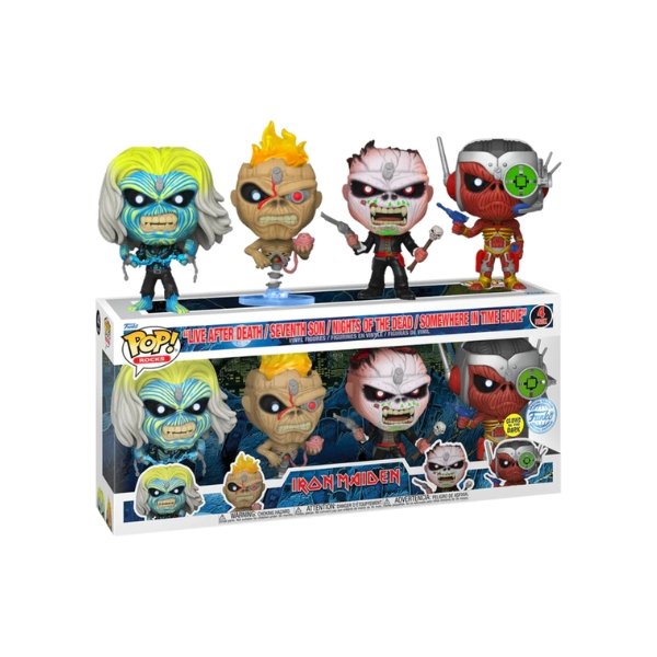 Funko Pop! Rocks: Iron Maiden - Live after death / seventh son / nights of the dead / somewhere in time eddie