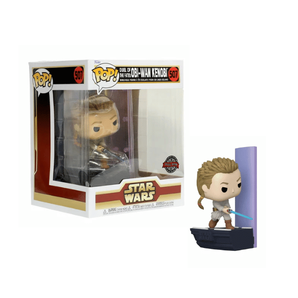 Funko Pop! Star Wars Episode I: The Phantom Menace - Obi-Wan Kenobi Duel Of The Fates Deluxe Exclusive