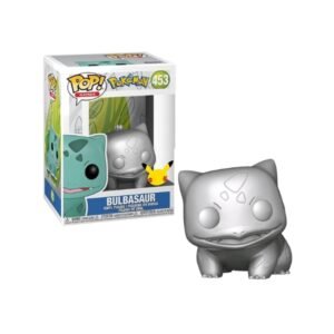 Pop Pokemon Bulbasaur Silver Metallic Vinyl Figure