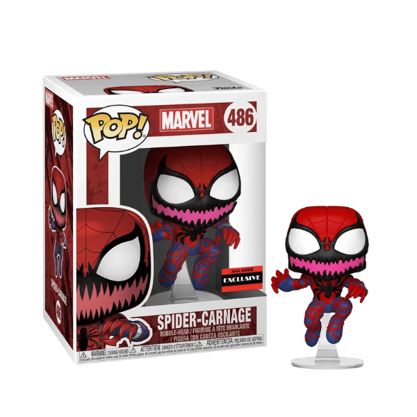 Funko Pop! Marvel Spider-man - Spider Carnage AAA Anime Exclusive