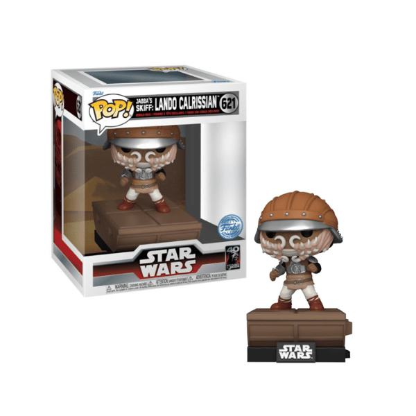 Funko Pop! Star Wars: Return of the Jedi - Lando Calrissian on Jabba's Skiff Deluxe Exclusive