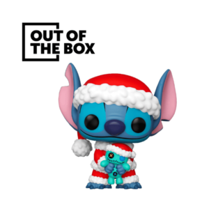 OUT OF THE BOX - Funko Pop! Disney Santa stitch with scrump