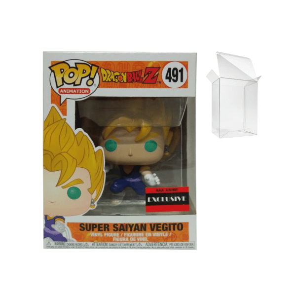 Funko Pop! Animation: DragonBall Z - Super Saiyan Vegito #491 AAA-Anime Exclusive