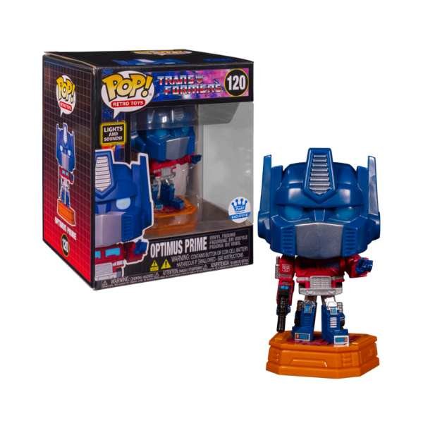 Funko Pop! Movies: Transformers - Optimus Prime (Light and Sound effects) Funko Shop Exclusive