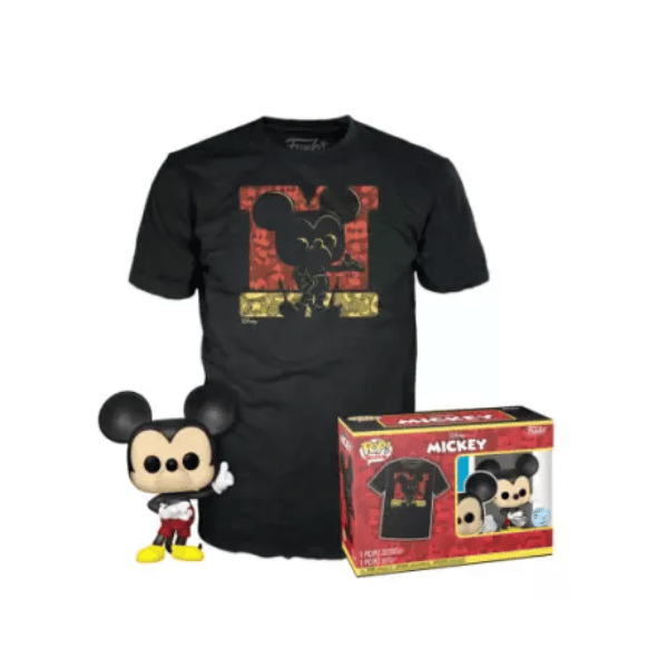 Funko Pop! Tee Box: Disney Mickey - Diamond Exclusive - Maat L