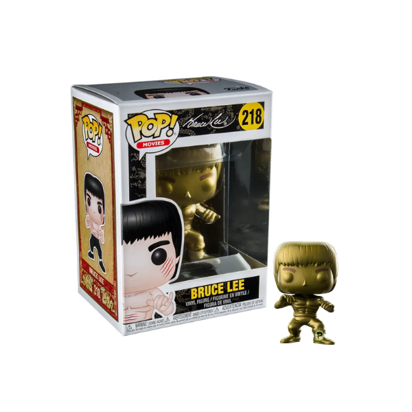 Funko POP! Movies: Enter the Dragon - Gold Bruce Lee #218