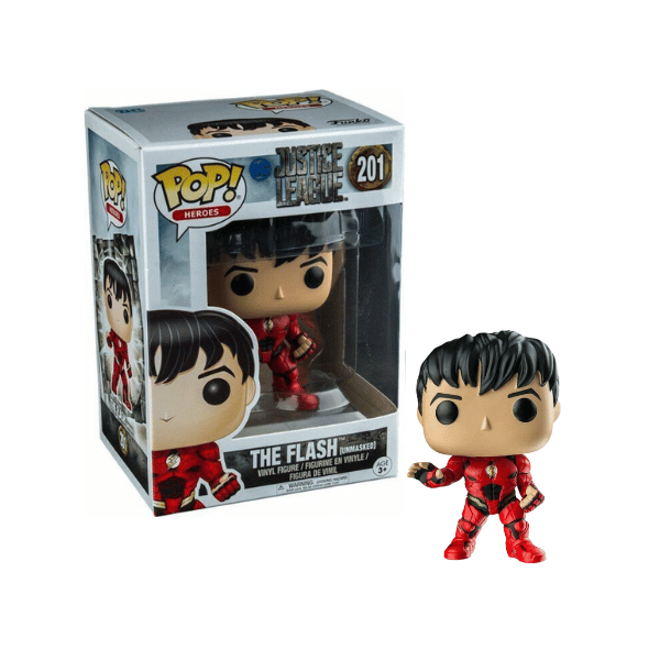 Funko Pop! DC Justice League - Unmasked Flash Exclusive