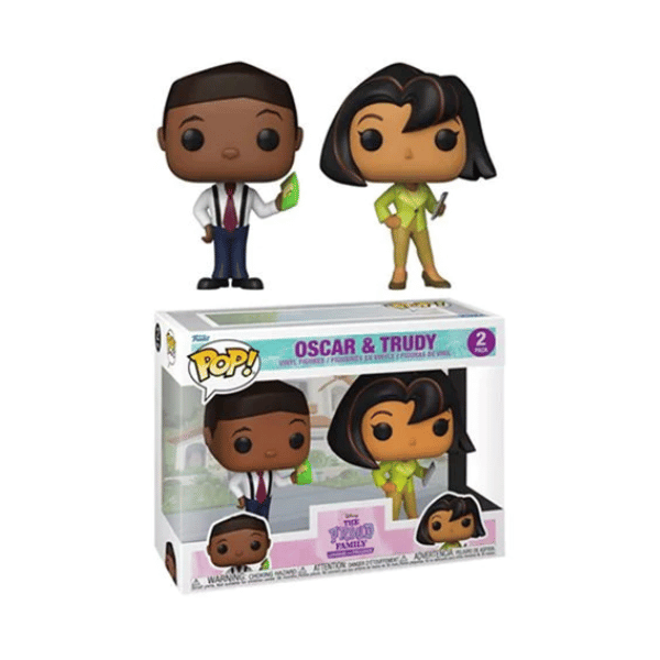 Funko Pop! Disney: Proud Family - Oscar & Trudy 2-Pack (Exclusive)