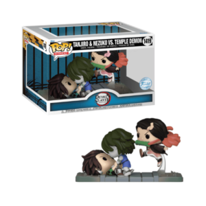 Funko Pop! Moment: Demon Slayer - Tanjiro & Nezuko Vs Temple Demon