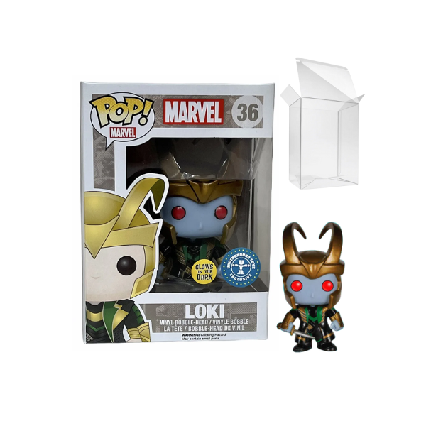 Funko pop! Marvel Loki Glows in the Dark - Exclusive #36 [Boxconditie 710]