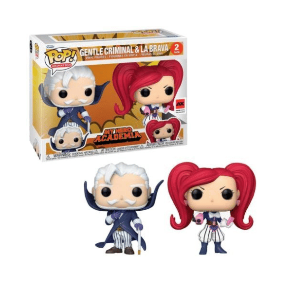 Funko Pop! 2-Pack My Hero Academia - Gentle Criminal & La Brava Exclusive