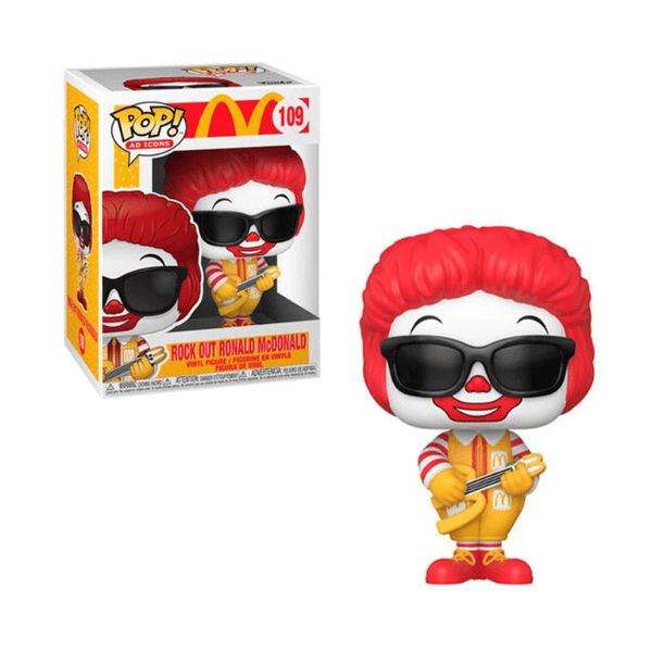 Funko Pop! Ad Icons: Mc Donald's - Rock Out Ronald #109