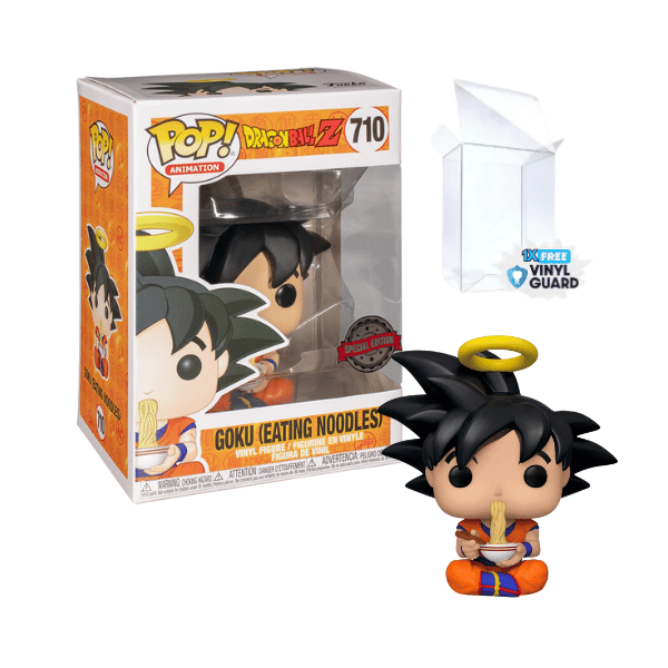 Funko Pop! Animation: Dragon Ball Z - Goku Eating Noodles #710 Special Edition Exclusive