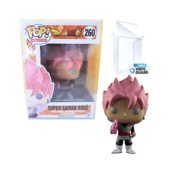 Funko Pop! Animation: Dragon Ball Z - Super Saiyan Rosé Goku Black #260 Vaulted