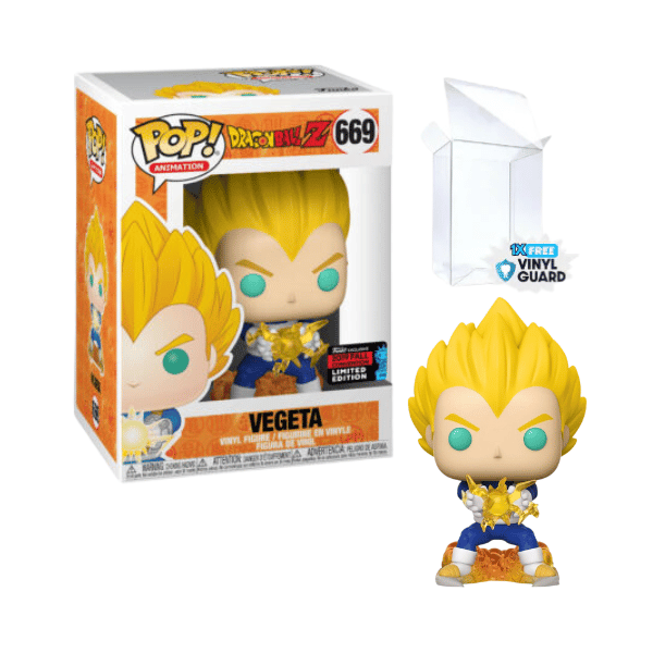 Funko Pop! Animation: Dragon Ball Z - Vegeta 2019 Fall Convention Exclusive #669