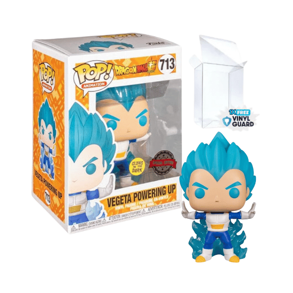 Funko Pop! Animation: Dragon Ball Z - Vegeta powering Up #713 Glows in the Dark Special Edition Exclusive