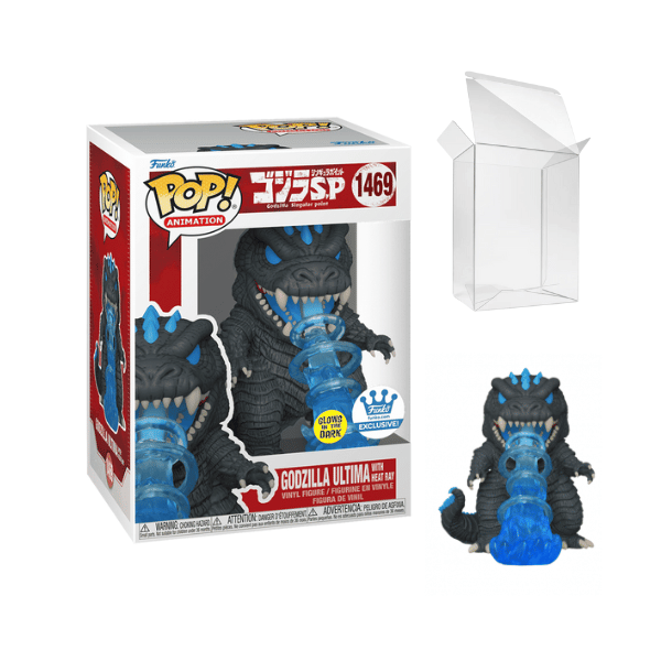 Funko Pop! Animations: Godzilla Singular Point - Godzilla Ultima with heat Ray #1469 Glow in the dark exclusive