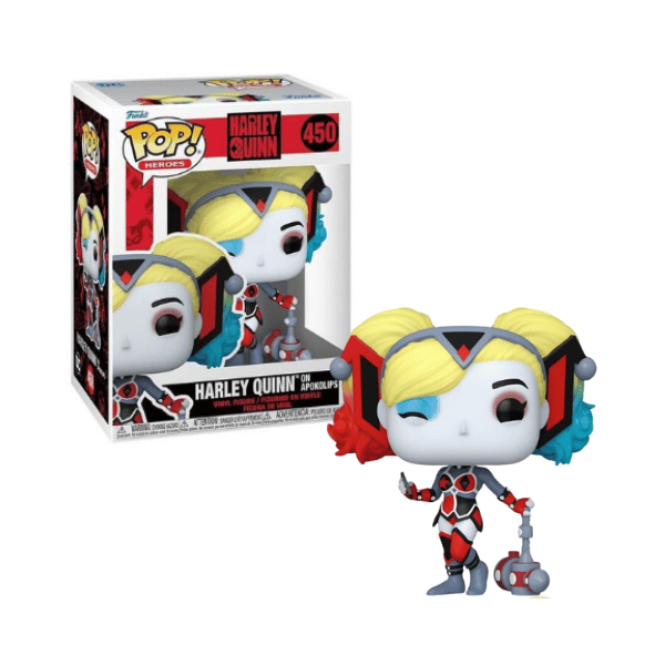 Funko Pop! DC Comics Heroes_ Harley Quinn (On Apokolips) #450