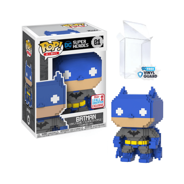 Funko Pop! DC Comics Super Heroes - Batman Fall convention Exclusive 8-Bit #01