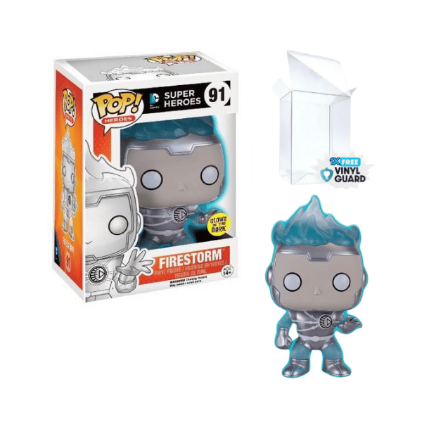 Funko Pop! DC Comics Super Heroes: Firestorm #01 Glows in the Dark Exclusive