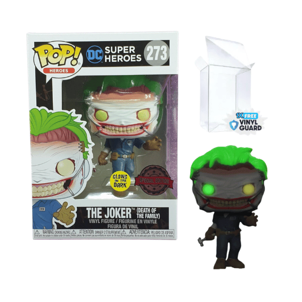 Funko Pop! DC Comics Super Heroes: The Joker (Death of the Family) #273 Glows in the Dark Exclusive