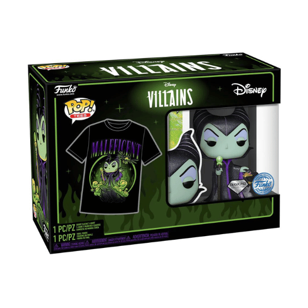 Funko Pop! Disney: Villains - Maleficent Excusive Tee Box (Size M)