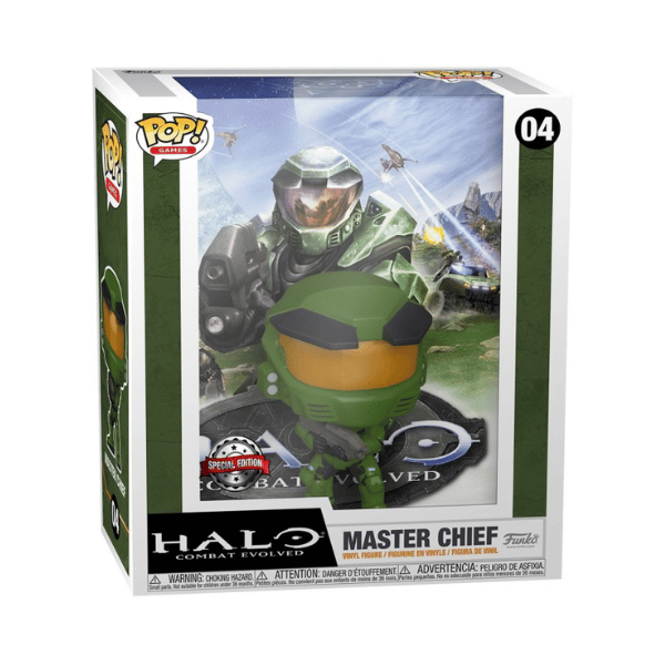 Funko Pop! Games Cover: Master Chief #04 Special Edition Halo