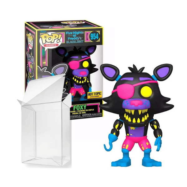 Funko Pop! Games: Five Night's at Freddy's - Foxy #954 - BlackLight Hot Topic Exclusive